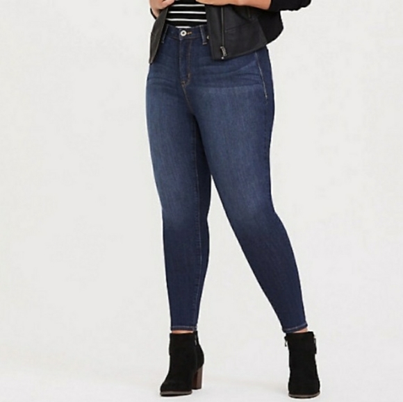 torrid sky high skinny jeans